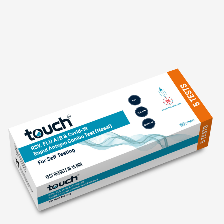 Runmei Covid-19 / Flu A&B And Rsv Antigen Test, 1 piece