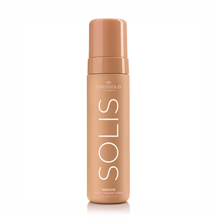 Cocosolis Medium Self Tanning Foam Sweet & Nutty Aroma 200ml