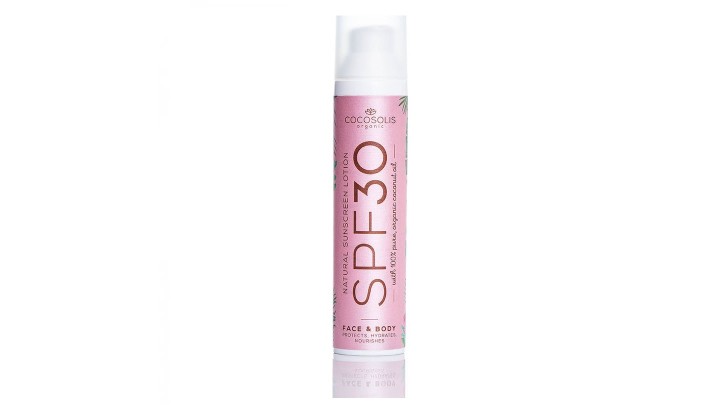Cocosolis Organic Natural Sunscreen Lotion Spf30