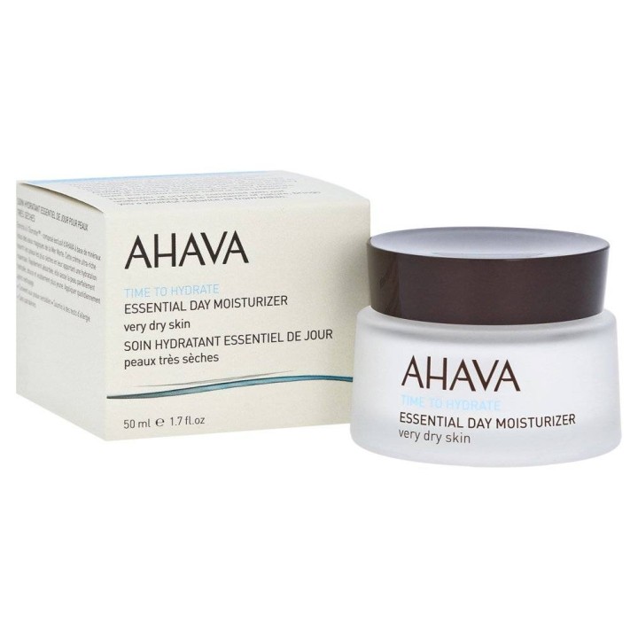 Ahava Time To Hydrate Essential Day Moisturizer Very Dry Skin 50ml
