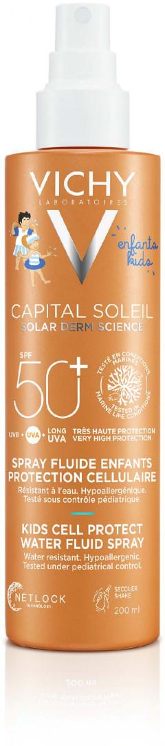 Vichy Capital Soleil Kids Cell protect UV spray SPF50+ 200 ml