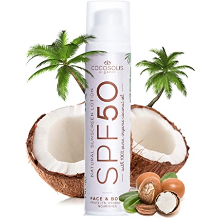 Cocosolis SPF 50 Natural Sunscreen Lotion