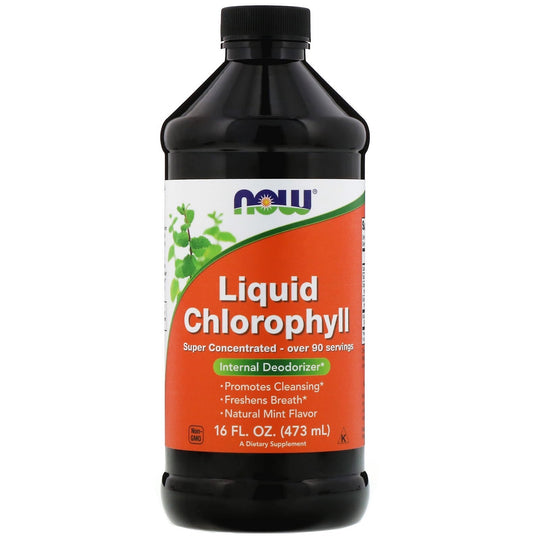 Liquid Chlorophyll Mint Promotes Cleansing 473Ml