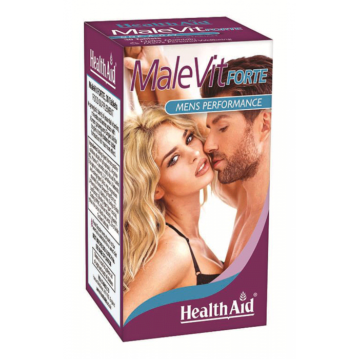Health Aid Malevit Forte for Healthy Men Performance 30 Tablets