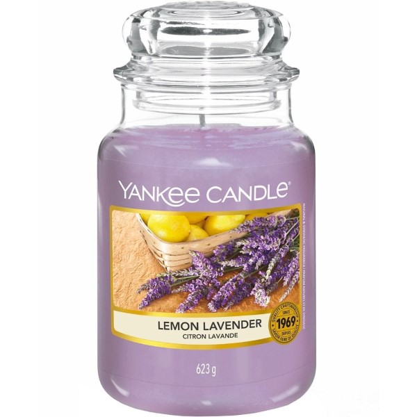 Yankee Lemon Lavender Scent Candle 623G