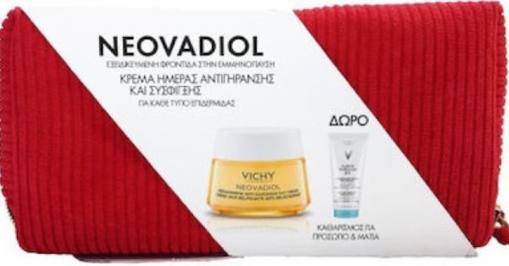 Vichy Set Neovadiol Post Menopause Day Cream 50Ml & Gift Purete Thermale 3In1 100Ml