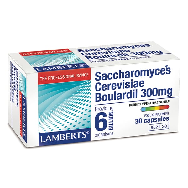 Lamberts Saccrharomyces Cerevisiae Boulardii 300Mg 30 Capsules