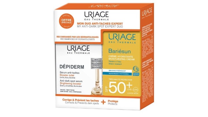 Uriage Bariesun Moisturising Cream Spf50+,50ml+Dupiderm Anti-dark Spot Serum,30m