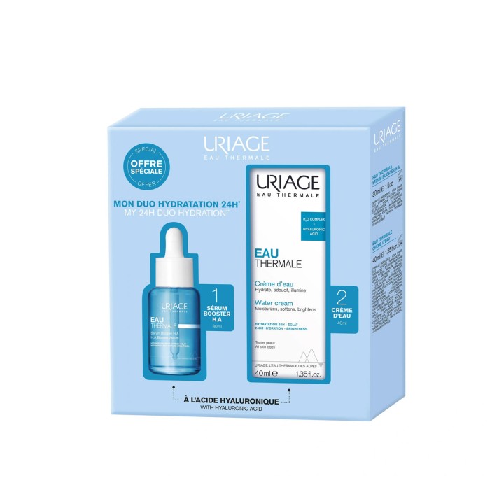 Uriage Eau Thermale Ha Booster Serum 30Ml+ Cream 40Ml Set