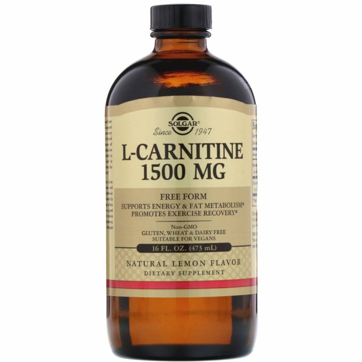 Solgar L-Carnitine 1500Mg Supports Energy & Fat Metabolism And Promotes Exercise Recovery 473ml