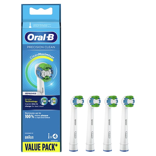 Oral-B Replacement Heads Precision Clean 4Pcs