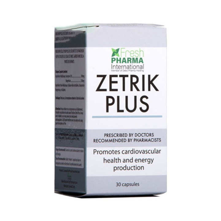 Zetrik Plus Cardiovascular Supplement 30 Tablets
