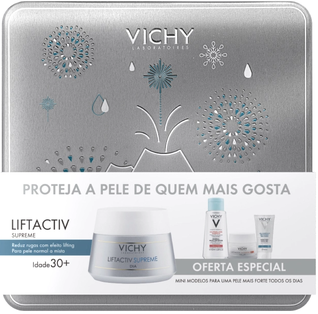 Vichy  Skin Set : Substitutive  Anti-Aging & Firming Cream 50Ml + Toiletry Gift 1Pc