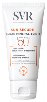 Svr Sun Secure Écran Minéral Teinté Spf50+ Dry To Very Dry Skins 60G