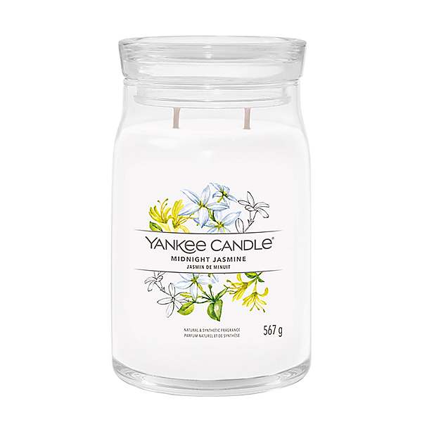 Yankee Scented Candle Sign Big Midnight Jasmine 567G