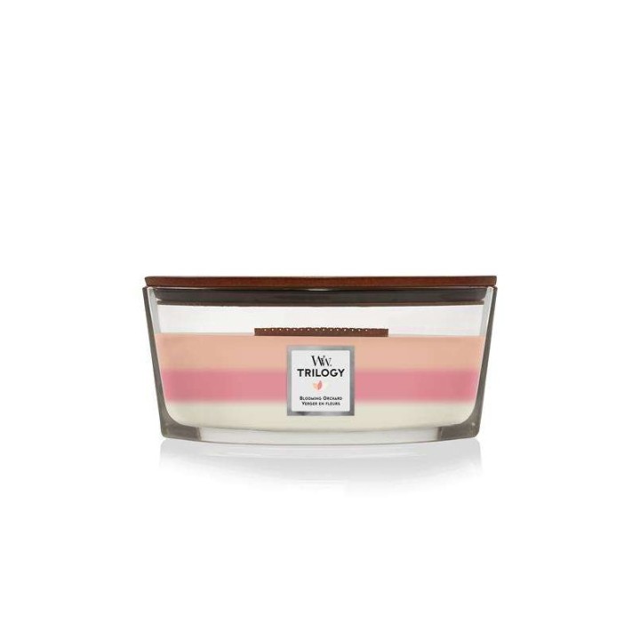 WoodWick Trilogy Ellipse Candle – Blooming Orchard, 275g