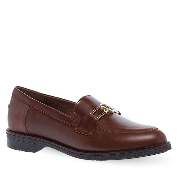 Parex Women's Low Moccasins Brown Cognac Colour W2023 10528012 Size 39