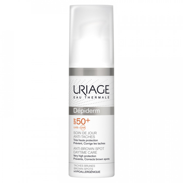 Uriage Depiderm Anti-Brown Spot Daytime Sun Protection Cream 30ml Spf 50