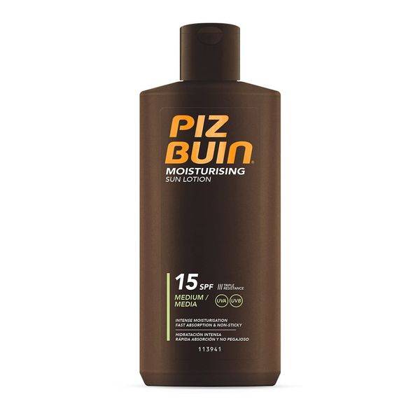 PIZ BUIN MOISTURISING SUN LOTION SPF15 200ML