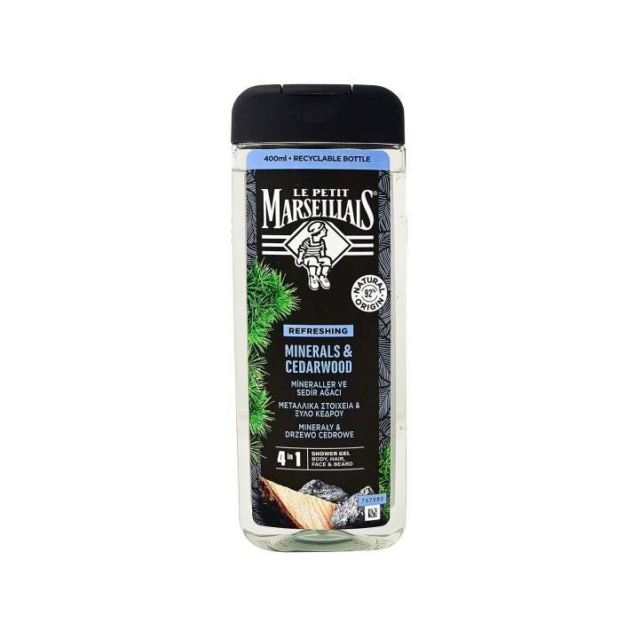 LPM Men's Shower Gel with Minerals 400ml