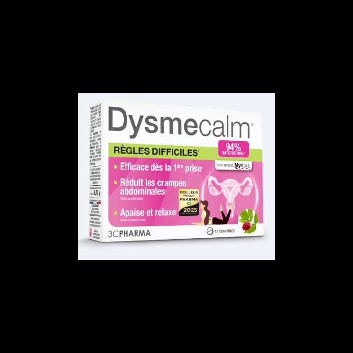 3Chênes Dysmecalm Natural Menstrual Support 15 Tablets