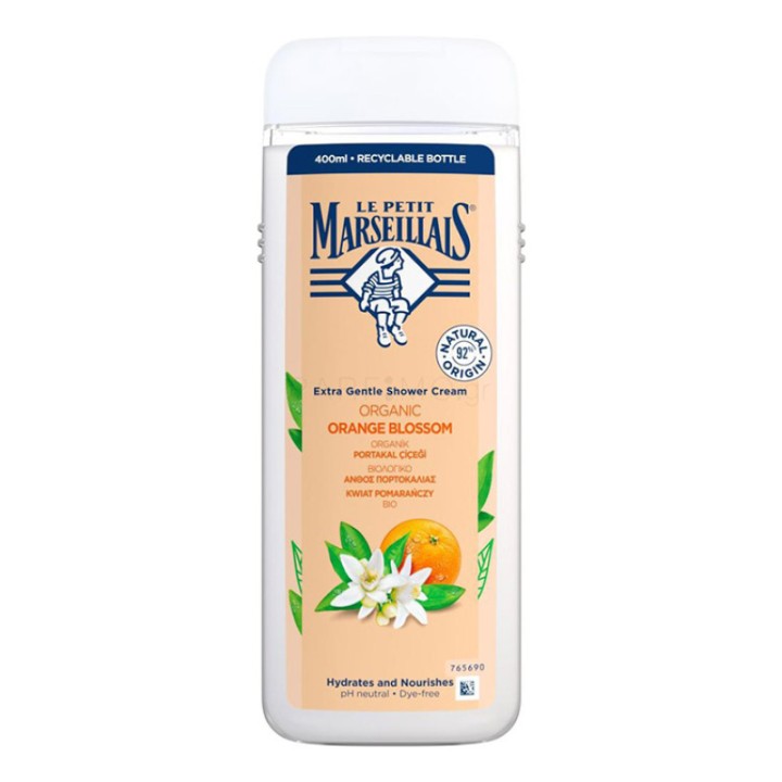 Le Petit Marseillais Shower & Bath Gel Orange Blossom 400ml
