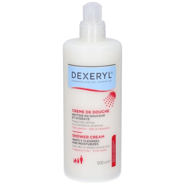 Dexeryl Shower Cream Soap-Free Cleanser 500ml