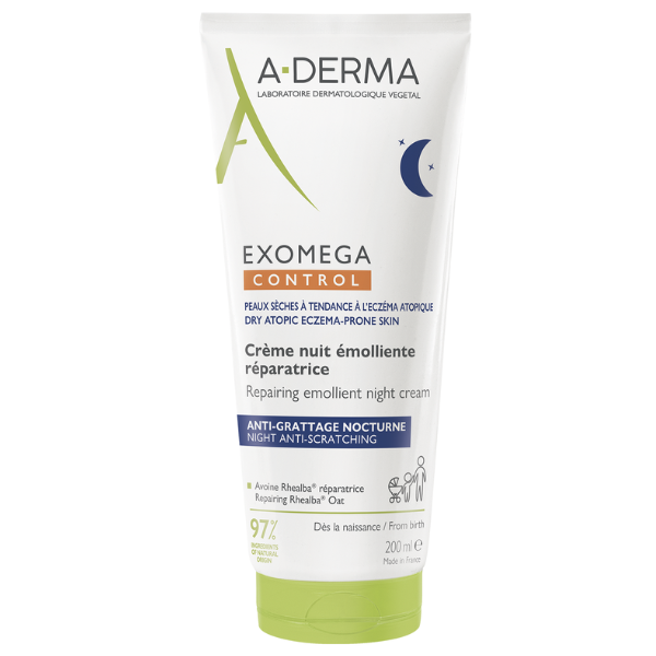A-Derma Exomega Control Soothing Night Cream 200ml