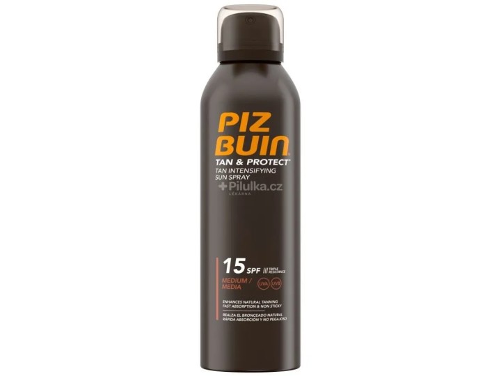 Piz Buin Tan & Protect SPF 15 Sun Spray 150ml