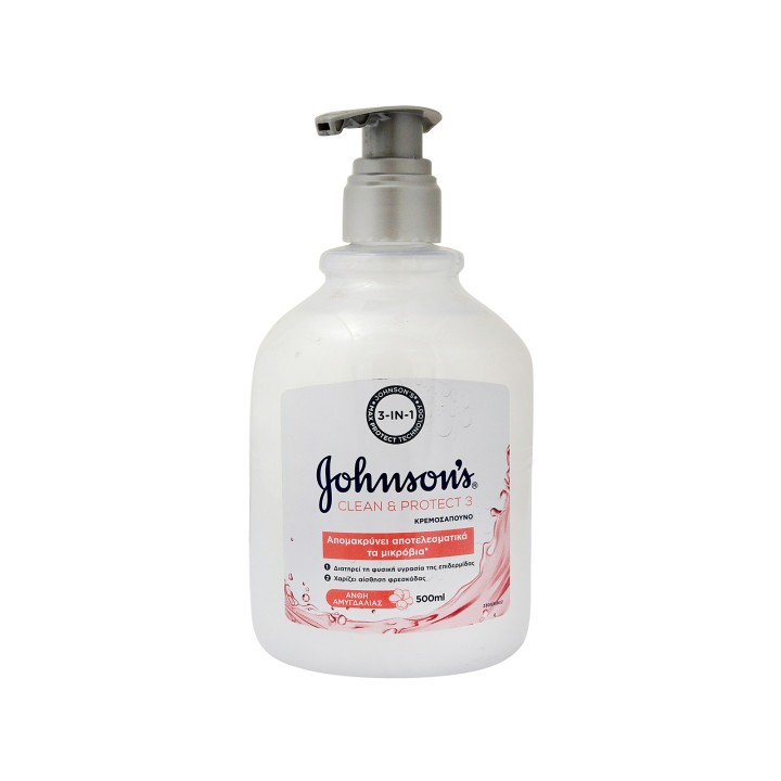 Johnson's Liquid Hand Soap with Almond Oil 500ml