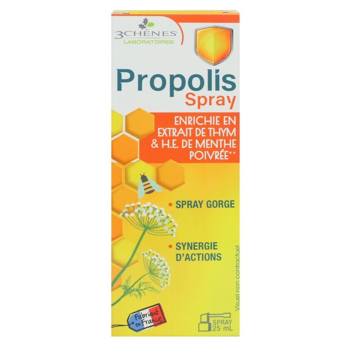 3Chênes Propolis Soothing Throat Spray 25ml
