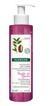 Klorane Feuille de Figuier Body Milk 200ml