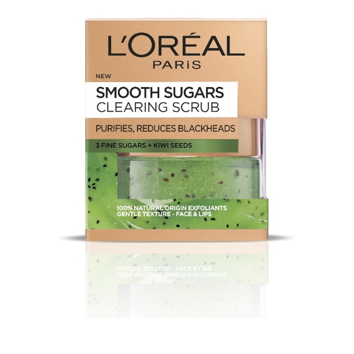 L'Oreal Paris Smooth Sugars Clearing Scrub 50ml