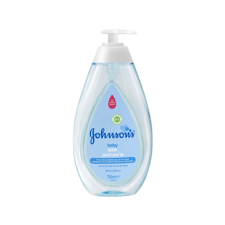 Johnson's Baby Gentle Bath Pump Bottle 750ml