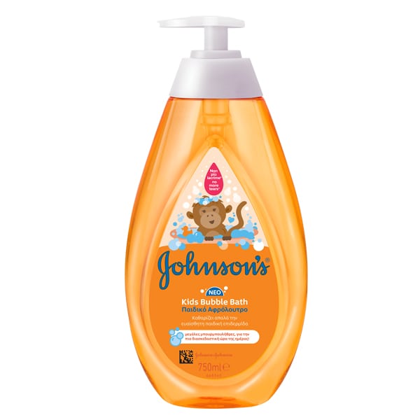 Johnson's Kids Bubble Bath Fun Foam 750ml