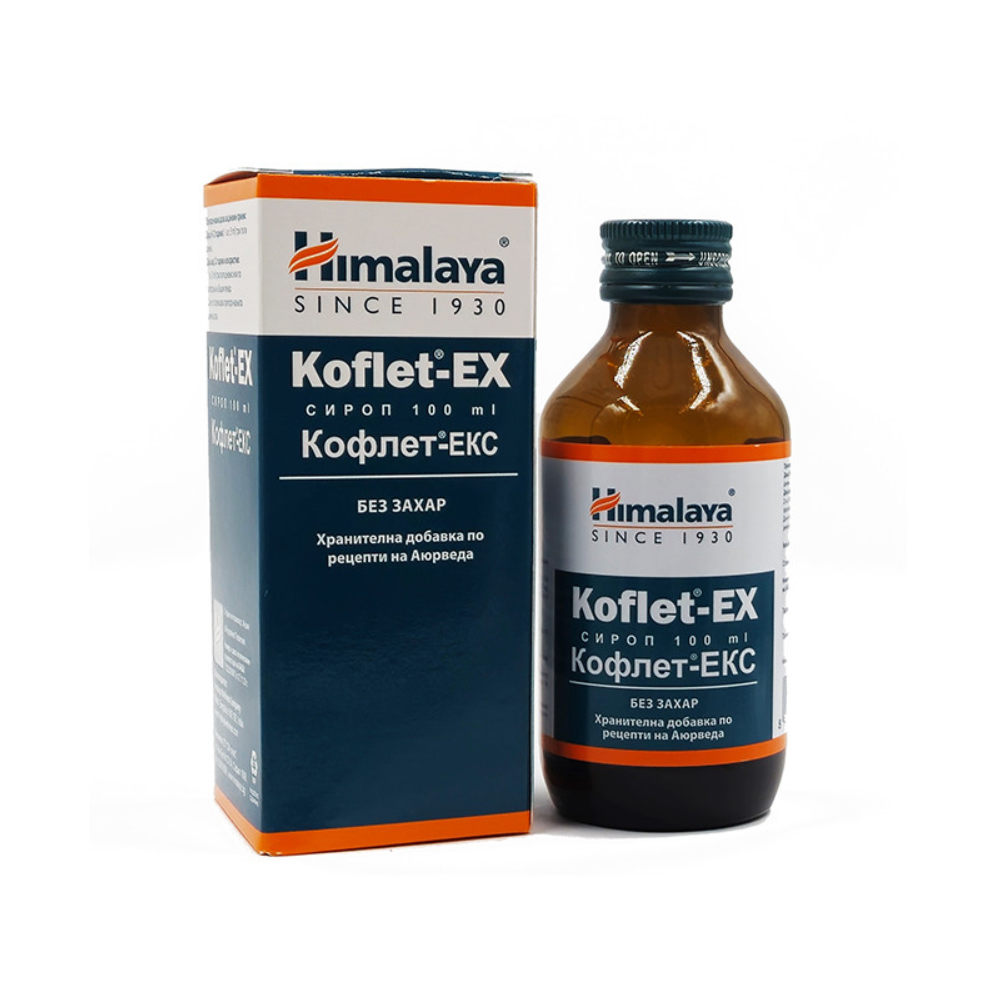 Koflet EX Cough Syrup, 100 ml, Himalaya