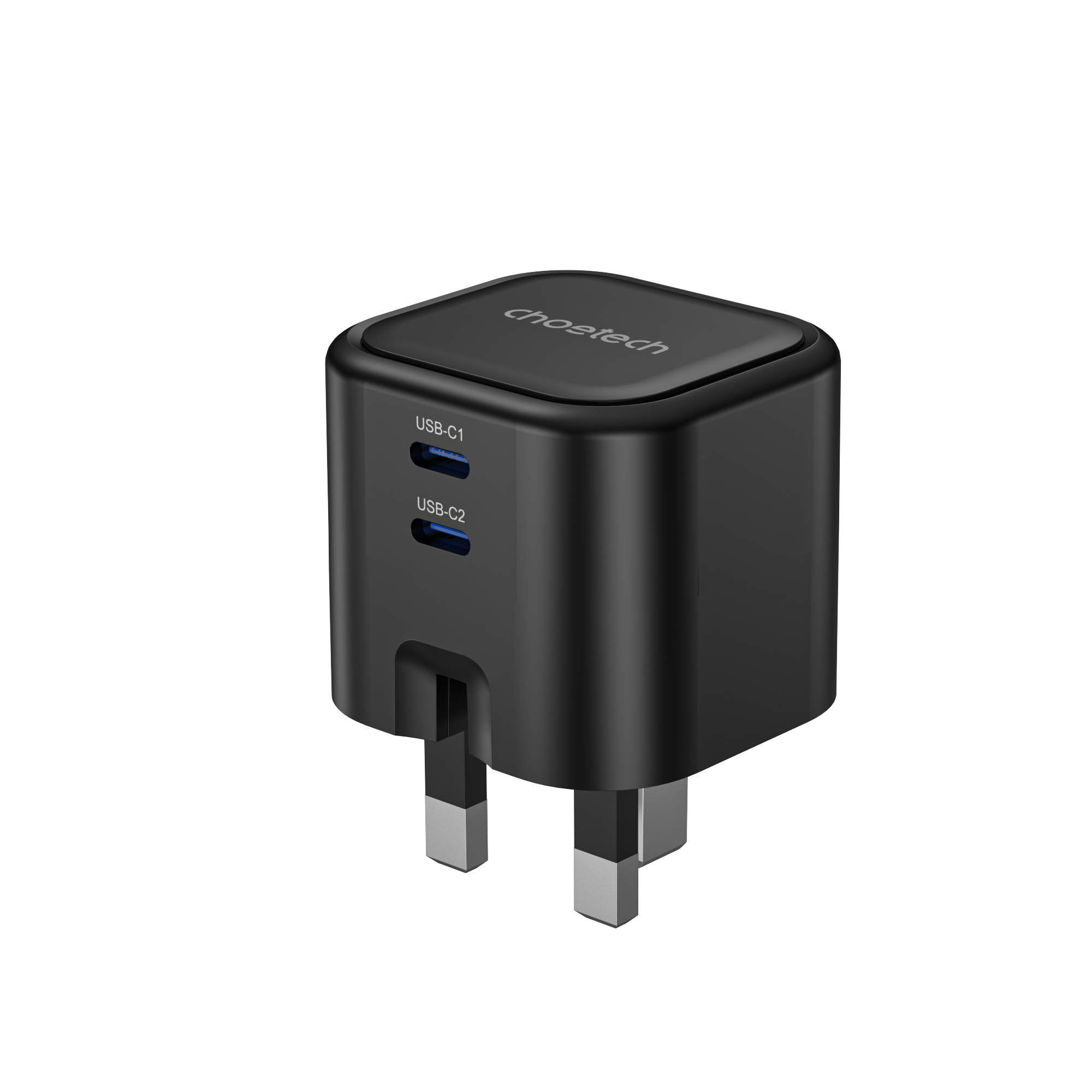 Choetech PD3066 Dual Port USB C GaN Wall Charger 45W