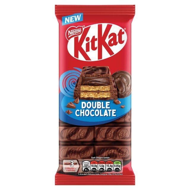 Nestle KIT KAT DOUBLE CHOCOLATE 99G