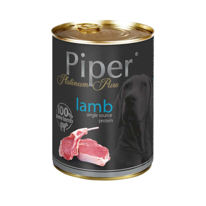 PiperDog Food Platinum Pure Lamb/ Can/ 400gr