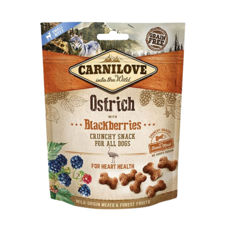 Carnilove Ostrich with Blackberries CrunchyDog Treats