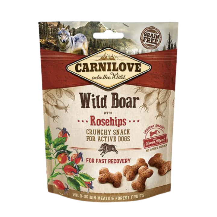 Carnilove Wild Boar with Rosehips CrunchyDog Treats