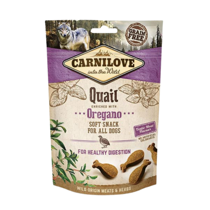Carnilove Quail enriched with Oregano SoftDog Treats