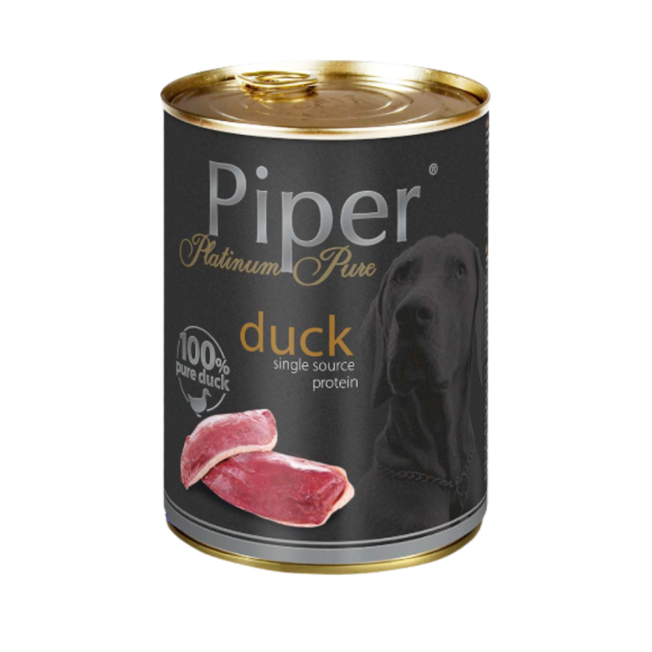 PiperDog Food Platinum Pure Duck/ Can/ 400gr