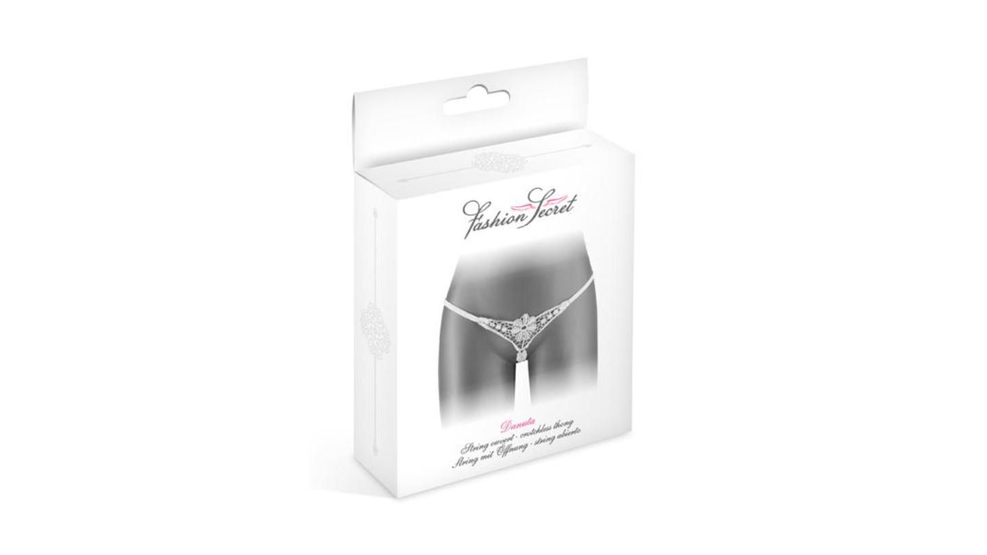 String white ouvert