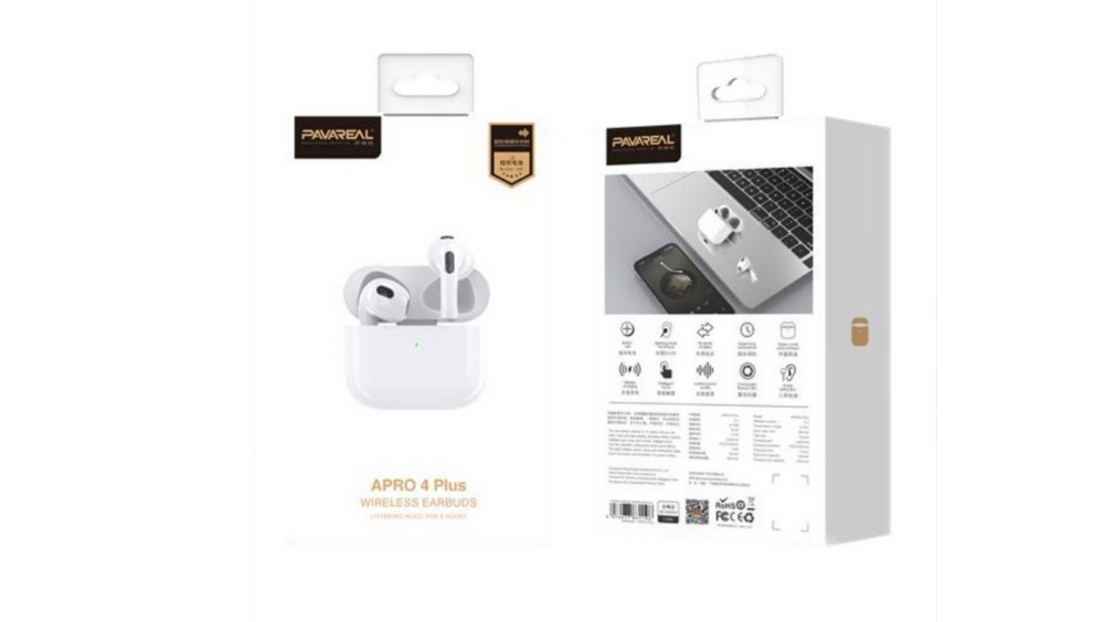 Earbuds Apro 4 plus listening 8HR music