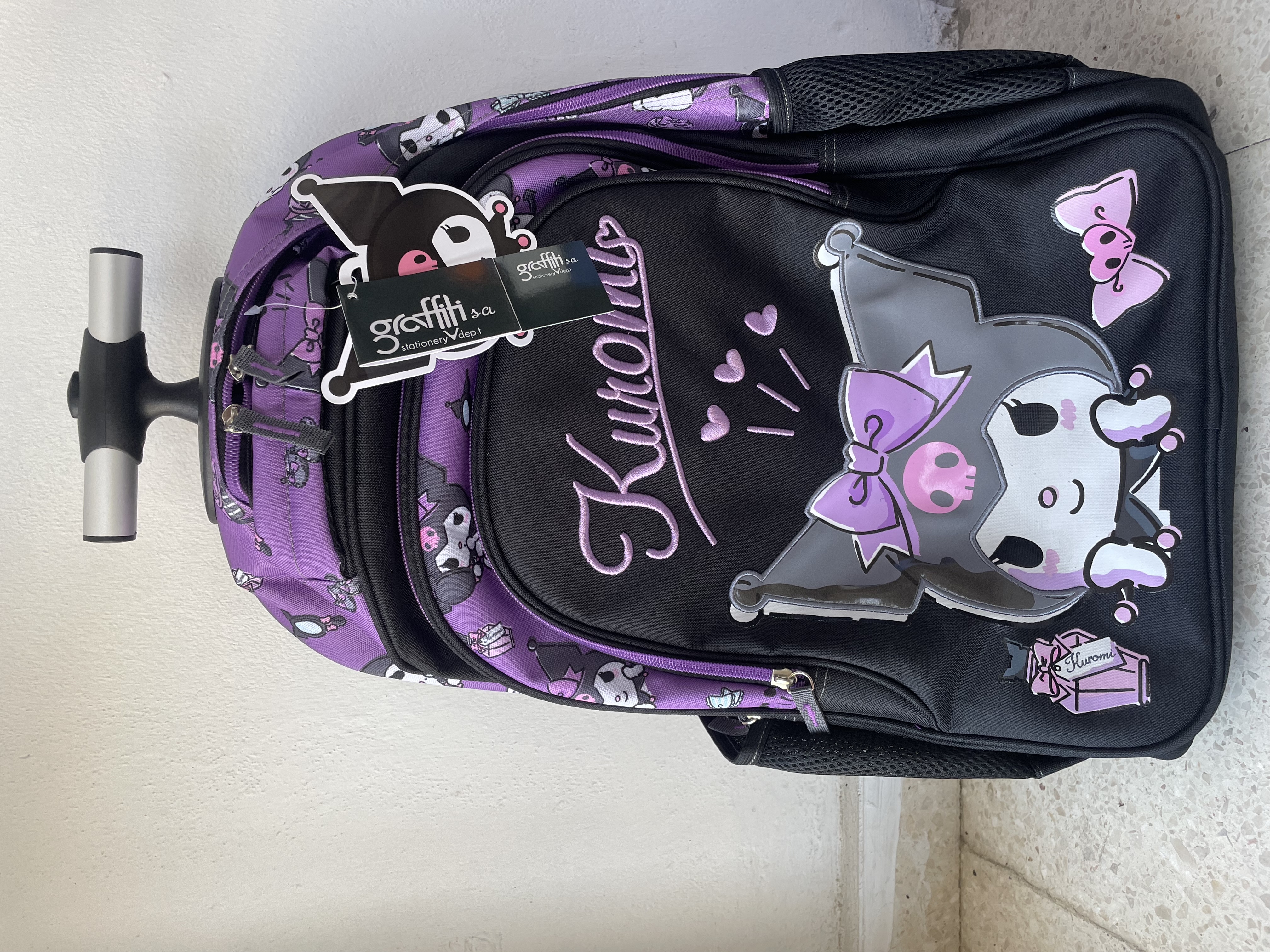 Τσάντα Δημοτικού Trolley Kuromi Sketch (252251)
