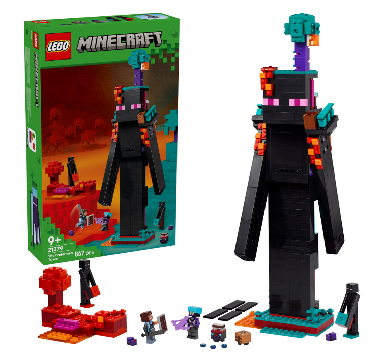 LEGO MINECRAFT THE ENTERMAN TOWER 21279 867 PCS