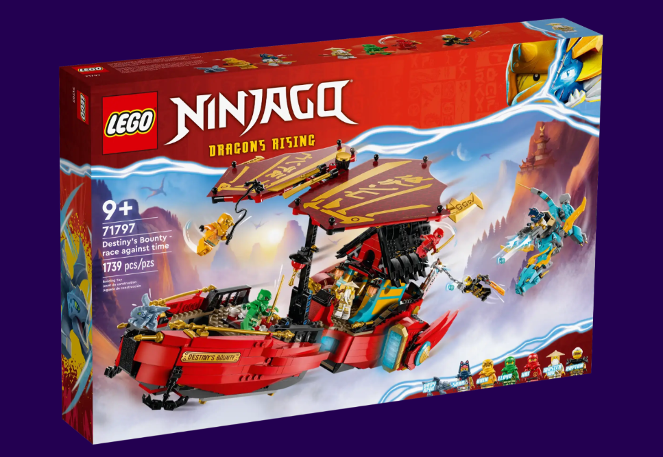 LEGO NINJAGO DESTINYS BOUNTY RACE AGAINST TIME 71797 9+