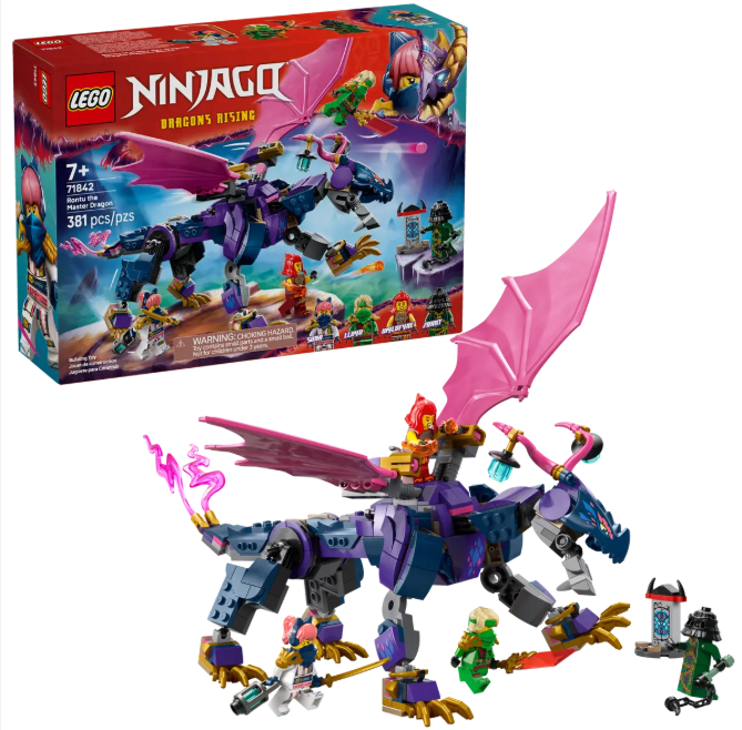 LEGO NINJAGO RONTU THE MASTER DRAGON 71842 7+ PCS
