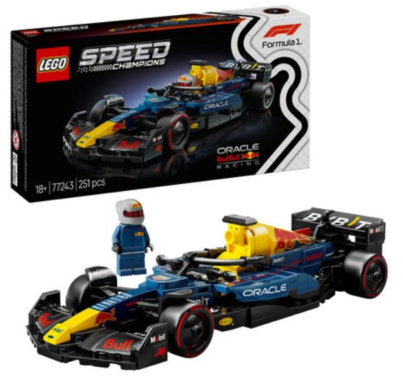 LEGO SPEED CHAMPIONS FORMULA 1 ORACLE RED BULL RACING CAR 77243 251PCS 18+